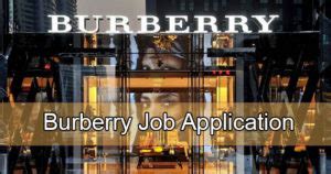 burberry jobs in london|burberry work experience.